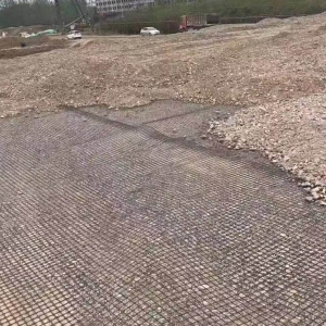 双向塑料土工格栅施工