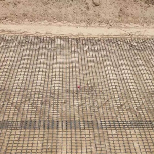 双向塑料土工格栅施工
