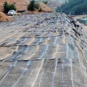 单向塑料土工格栅施工