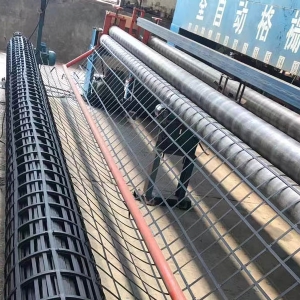 钢塑土工格栅设备